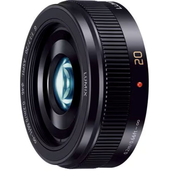 水晶体 写真機水晶体 パナソニック Panasonic LUMIX H-H020A-K LUMIX G 20粍/F1.7 II ASPH. 黒いこと G続きもの 単興味の中心水晶体 マイクロフォーサーズ