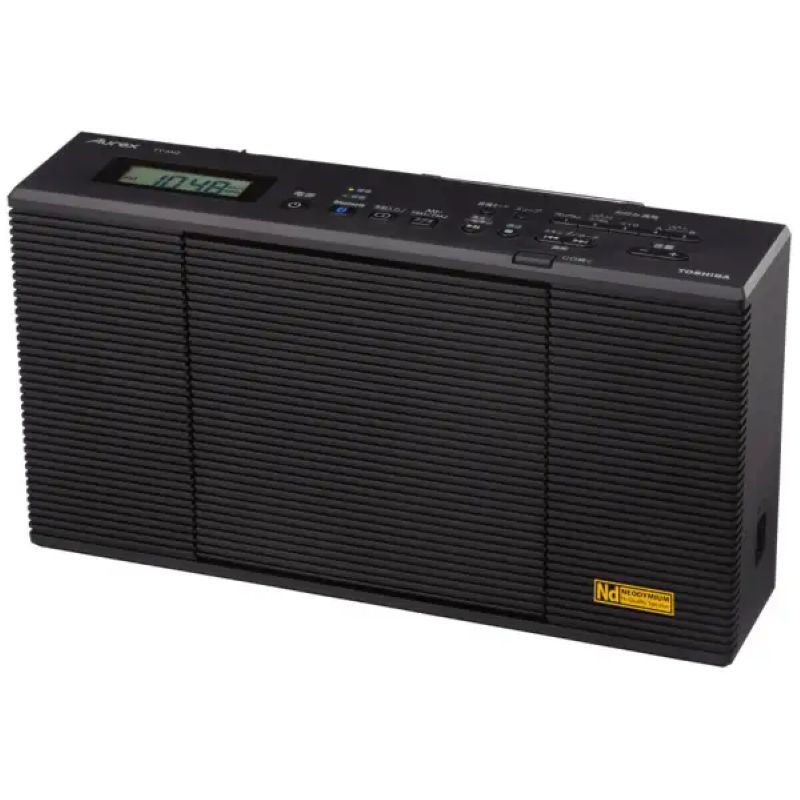 ラジカセ Bluetooth 東芝 TOSHIBA CDラジカセ オーレックス AUREX 手軽 軽量 コンパクト ラジオ 語学 学習 TY-AN2 K ブラック 黒