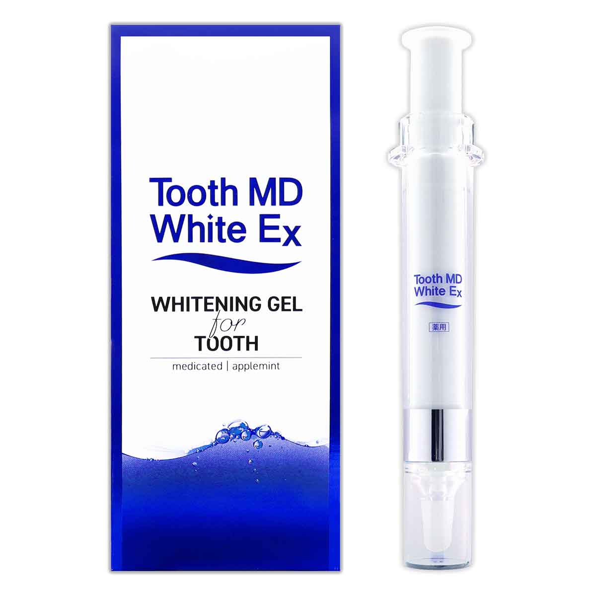 トゥースMDホワイトEX Tooth MD White Ex 11ml ( 約30日分 ) シーエスシー CSC ホワイトニング 歯 歯磨き ステイン ヤニ 口臭 予防 歯肉炎 ［医薬部外品］ メール便送料無料NYH / トゥースMDホワイトEXFS05-03 / TMDWEX-01P画像