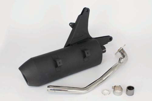 リード125 JF45 スペシャルパーツ武川 コーンオーバルマフラー ステー欠品 SPECIAL PARTS TAKEGAWA / コーンオーバルマフラー(政府認証)