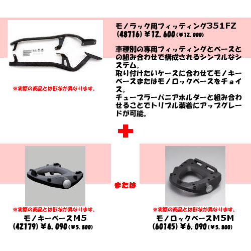 オンライン限定商品 バッグ ケース Givi ジビ トップケース装着用フィッティングヤマハ Fz 6sフェーザー 04 06 Smtb F Arotel Mg