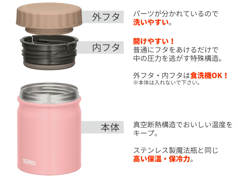 楽天市場 サーモス 真空断熱スープジャー 400ml Jbt 400 オンラインショップ びーんず