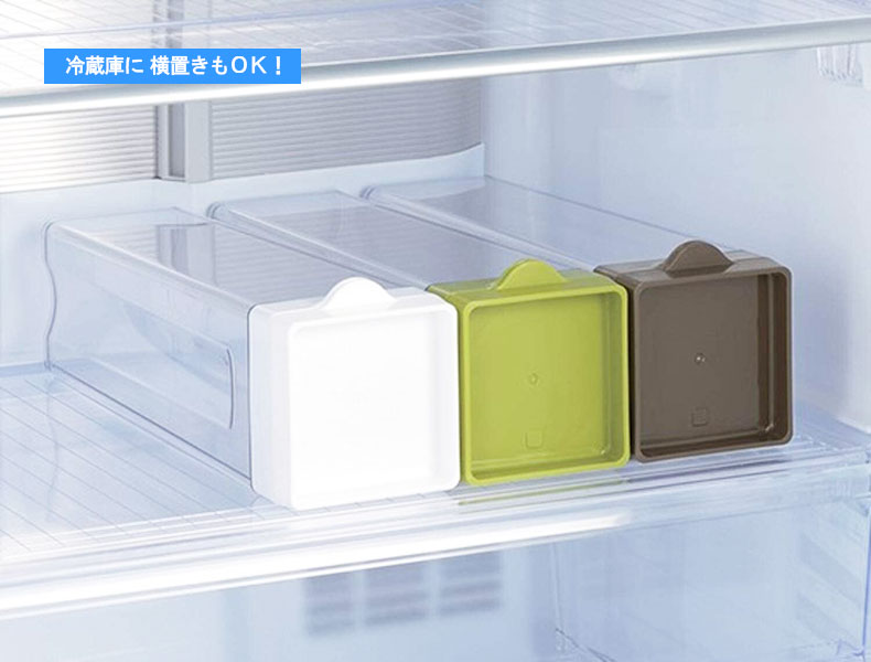 麦茶ポットドアポケットにぴったり冷水ポット1.1L選べるカラー:ホワイト/ブラウン|おしゃれスクエア横置き日本製ピッチャージャグお茶コンパクト持ちやすいスリム