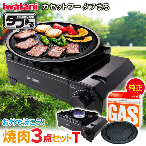 イワタニ 焼肉プレート CB-A-YPL L 岩谷産業 補助取っ手付き OUTLET SALE L