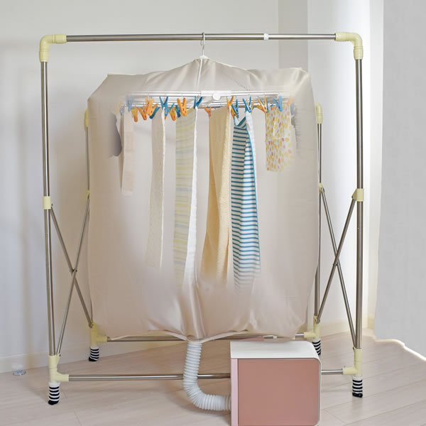 楽天市場 衣類乾燥 カラッと 衣類乾燥袋 Fin 7 布団乾燥 物干し 部屋干し オンラインショップ びーんず