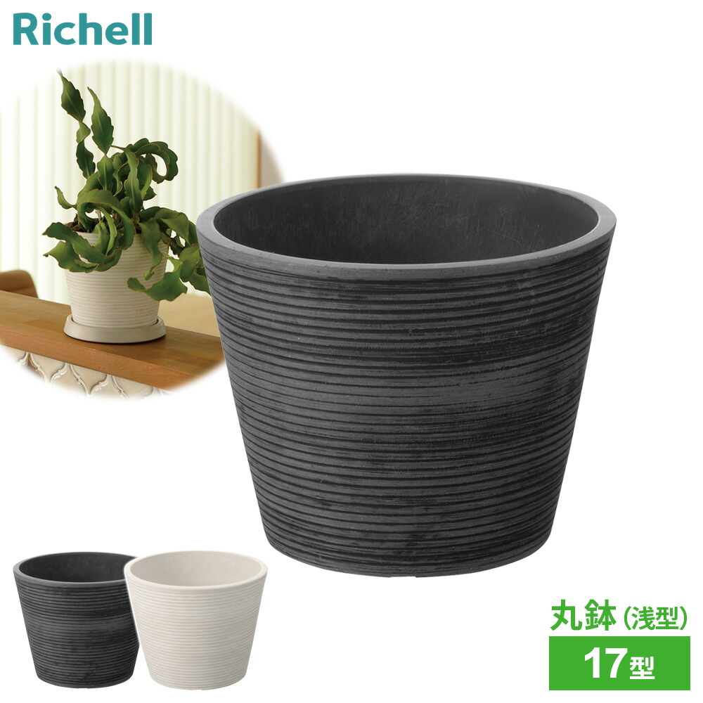 堤焼　植木鉢 楽天市場】リッチェル 植木鉢 ボタニー ミディポット 14型