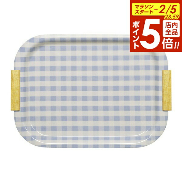 楽天市場】トレイ STトレー ミルキーチェック M ピンク ｜ テーブル