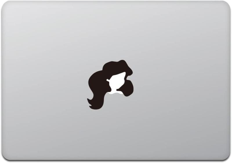 カインドストア MacBook Air/Pro 11 / 13インチ マックブック ステッカー シール アリエル リトルマーメイド 人魚姫 シルエット画像