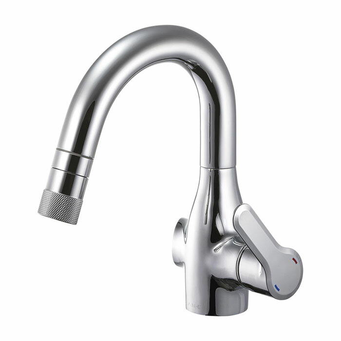 (LINEクーポン有)三栄水栓 EK370E シングルスプレー混合栓(センサー式) SANEI