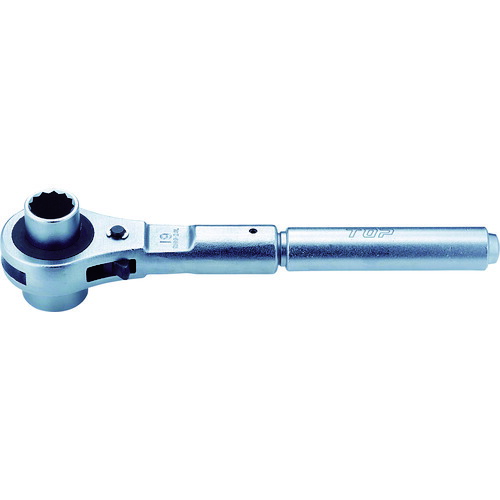 (LINEクーポン有)トップ工業 RM-19X24LH 伸縮型本管レンチ 19X24mm