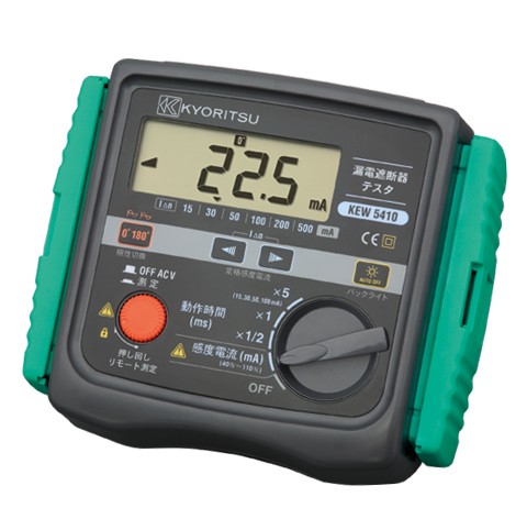 (LINEクーポン有)共立電気計器 5410 漏電遮断器テスタ KYORITSU