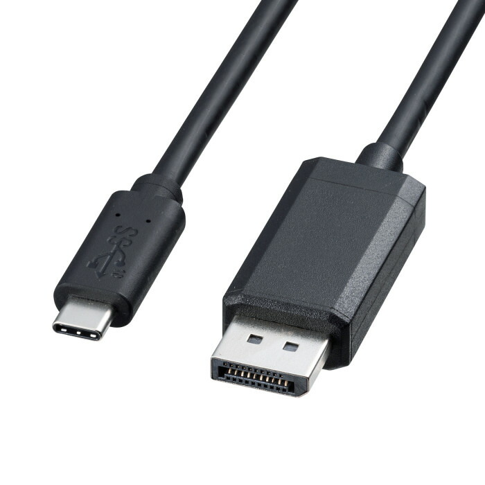 (LINEクーポン有)サンワサプライ KC-ALCDP20K TypeC-DisplayPort変換ケーブル 2m SANWASUPPLY