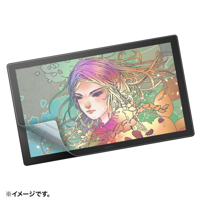 (LINEクーポン有)サンワサプライ LCD-WCP22P Wacom ペンタブレット Cintiq Pro 22紙のような反射防止フィルム SANWASUPPLY