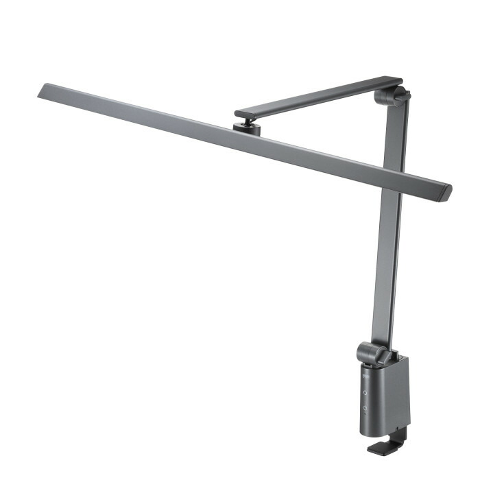 (LINEクーポン有)サンワサプライ LED-DESK2GM クランプ固定式LEDデスクライト SANWASUPPLY