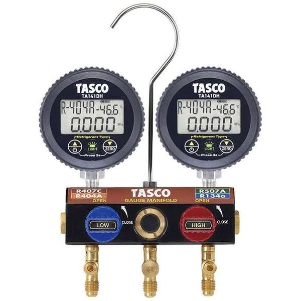 (LINEクーポン有)タスコ TA124HWV2 バルブ式マニホールドキット TASCO