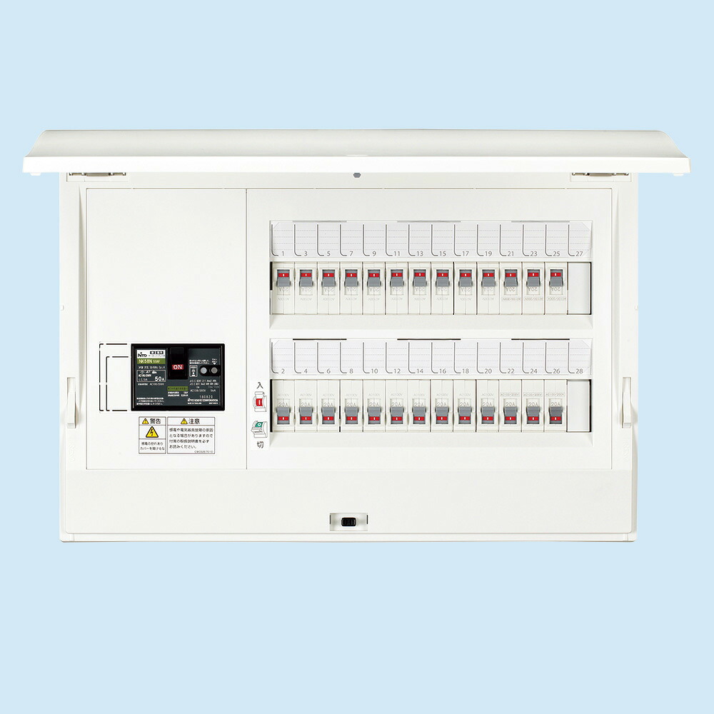 (LINEクーポン有)日東工業 HCD3N10-302 HCD形ホーム(ドア付)・主幹サーキット NITO|住設と電材の洛電マート