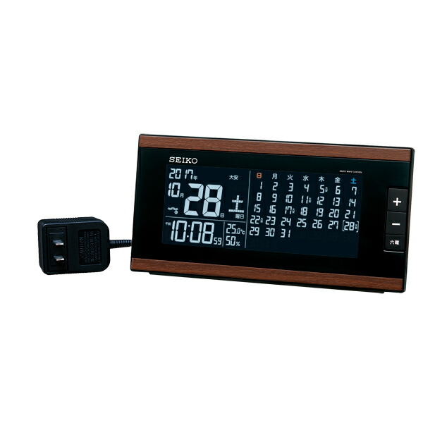 (LINEクーポン有)セイコー DL212B デジタル置時計 SEIKO 7,901円