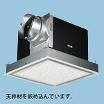 (LINEクーポン有)パナソニック XFY-32BK7M/26 天井埋込形換気扇 一室換気用 ルーバーセットタイプ Panasonic