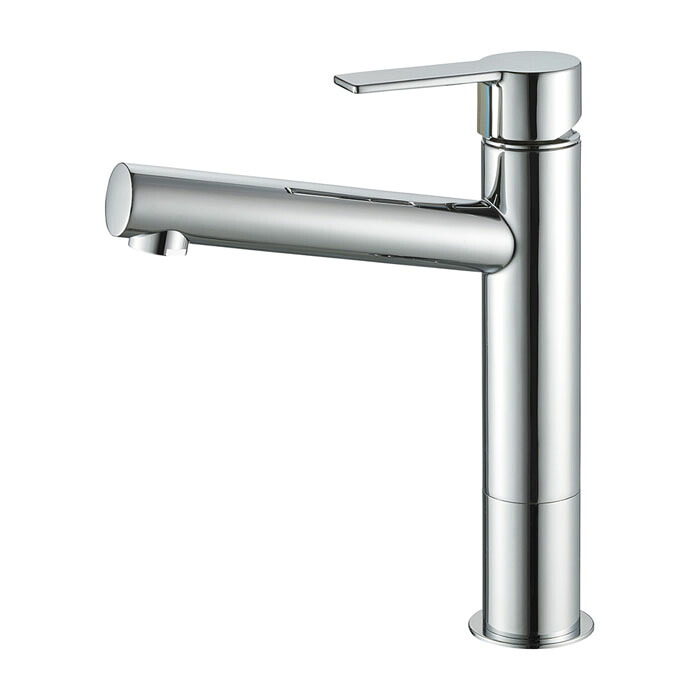 (LINEクーポン有)三栄水栓 K4750ENJK-1T シングルワンホール洗面混合栓 SANEI