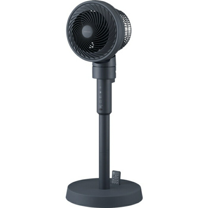 (LINEクーポン有)アイリスオーヤマ STF-DC15TEC-DA サーキュレーター扇風機 DCスタンドファン マイコン式 ダークネイビー 7002923|住設と電材の洛電マート