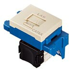 (LINEクーポン有)パナソニック NR3180F ぐっとすシリーズ情報モジュラジャック(CAT6A) (埋込型) (ベージュ) Panasonic|住設と電材の洛電マート
