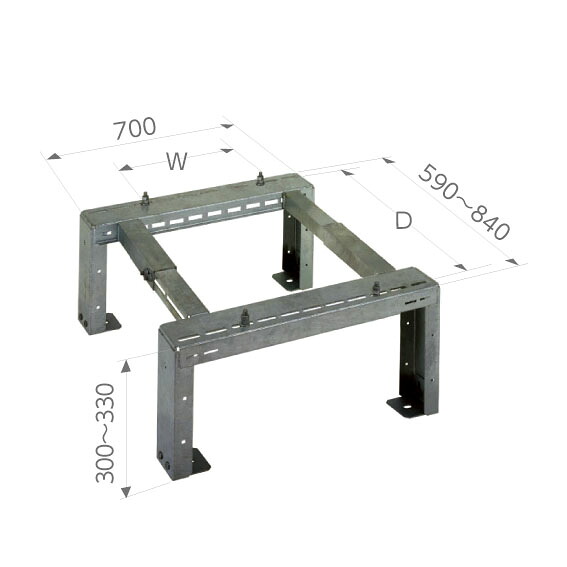 (LINEクーポン有)日晴金属 PB-073-M PBキャッチャー 平地(H300) (法人限定)|住設と電材の洛電マート