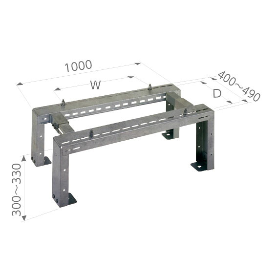 (LINEクーポン有)日晴金属 PB-103-SS PBキャッチャー 平地(H300) (法人限定)