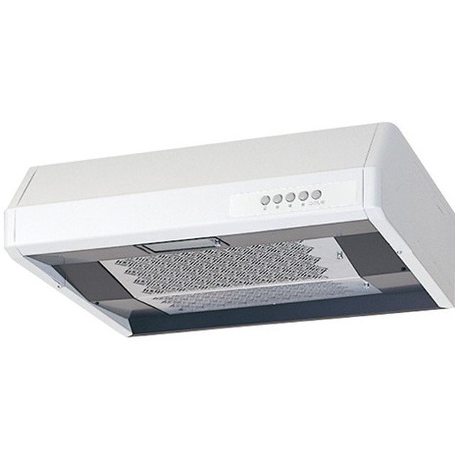 (LINEクーポン有)三菱電機 V-37KCP6-L レンジフードファン 浅形 高静圧・丸排気タイプ 左排気専用 φ150mm ホワイト 換気扇 (法人限定)