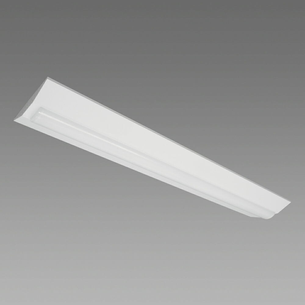 (LINEクーポン有)ホタルクス MQVB4103/40NA-N8 LED一体型ベース照明(防災用照明器具) Nuシリーズ 防災用 40形 組合せ 逆富士形230mm幅 FLR40&times;2灯相当 HotalX｜住設と電材の洛電マート