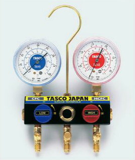 (LINEクーポン有)タスコ TASCO TA120K ボールバルブ式マニホールド｜住設と電材の洛電マート