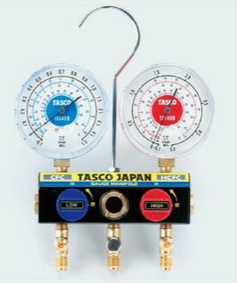 (LINEクーポン有)タスコ TASCO TA120WH ボールバルブ式マニホールド｜住設と電材の洛電マート