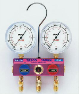 (LINEクーポン有)タスコ TASCO TA122GBV-1 R410A/R32ゲージマニホールドキット