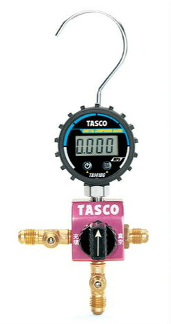 (LINEクーポン有)タスコ TASCO TA123DG-2 ボールバルブ式デジタルシングルマニホールドキット