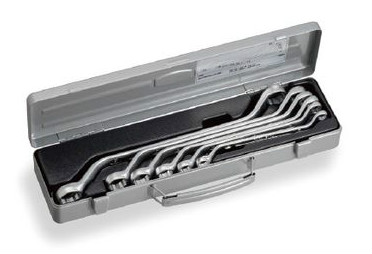 (LINEクーポン有)タスコ TASCO TA734XS ロングメガネレンチセット45゜(6本組)