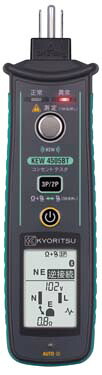 (LINEクーポン有)共立電気計器 4505BT コンセントテスタ KYORITSU｜住設と電材の洛電マート
