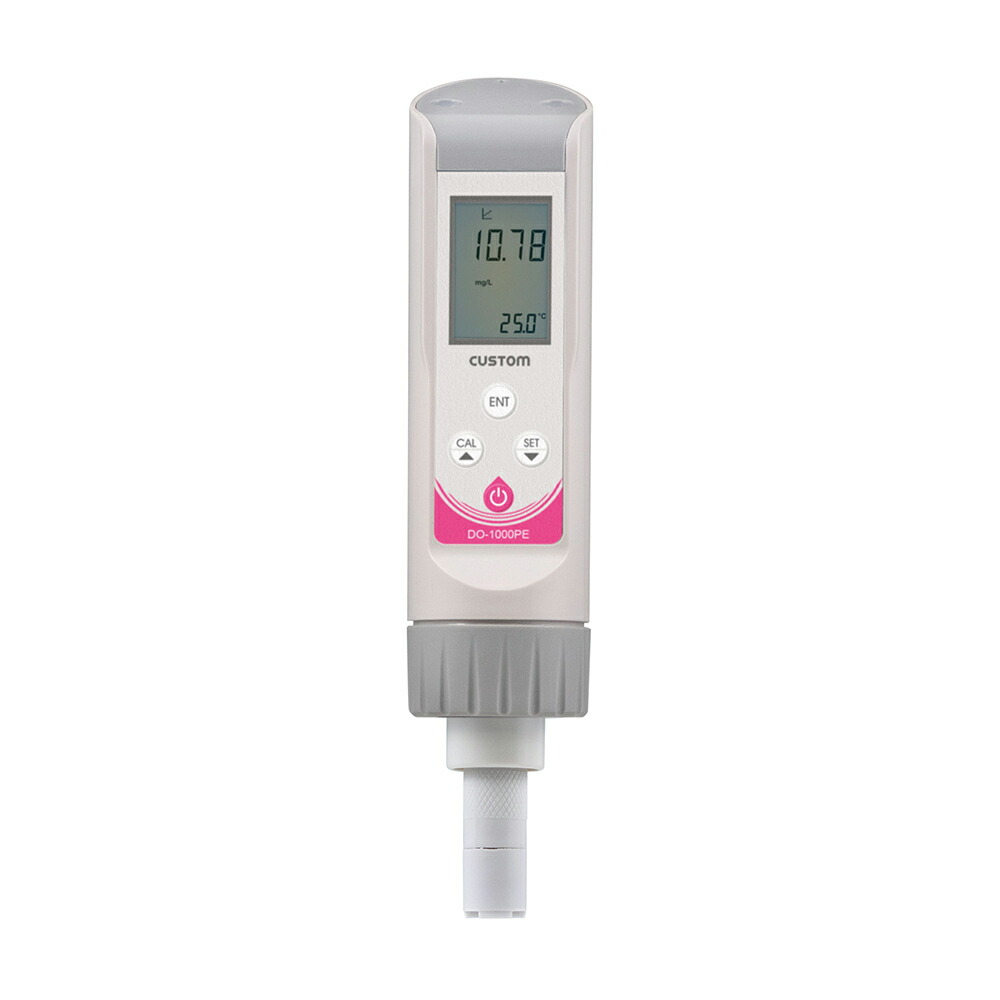 (LINEクーポン有)カスタム DO-1000PE 防水溶存酸素計