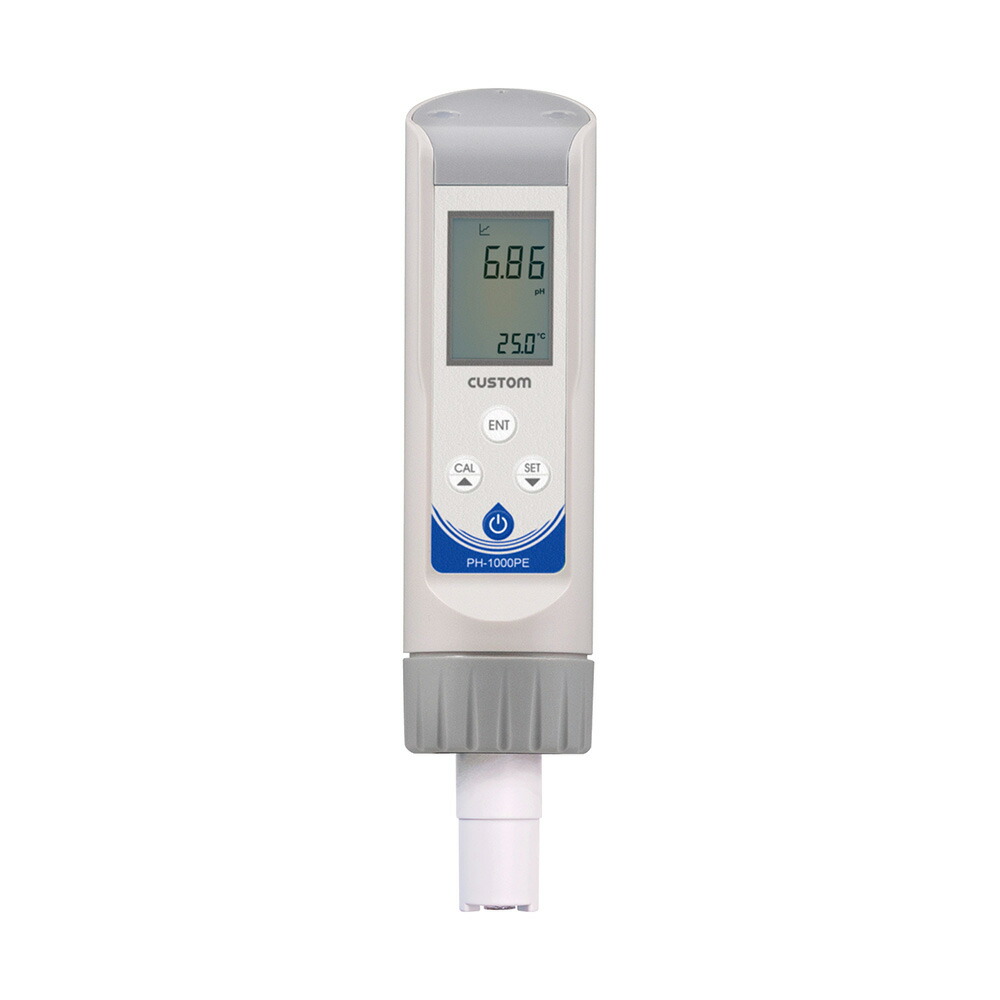 (LINEクーポン有)カスタム PH-1000PE 防水ＰＨ計 15,036円