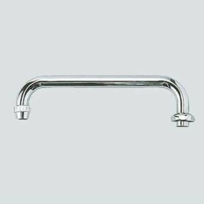 (LINEクーポン有)KVK ZKM12-24 バス用横形自在丸パイプ20(3/4)240mm (代引不可)