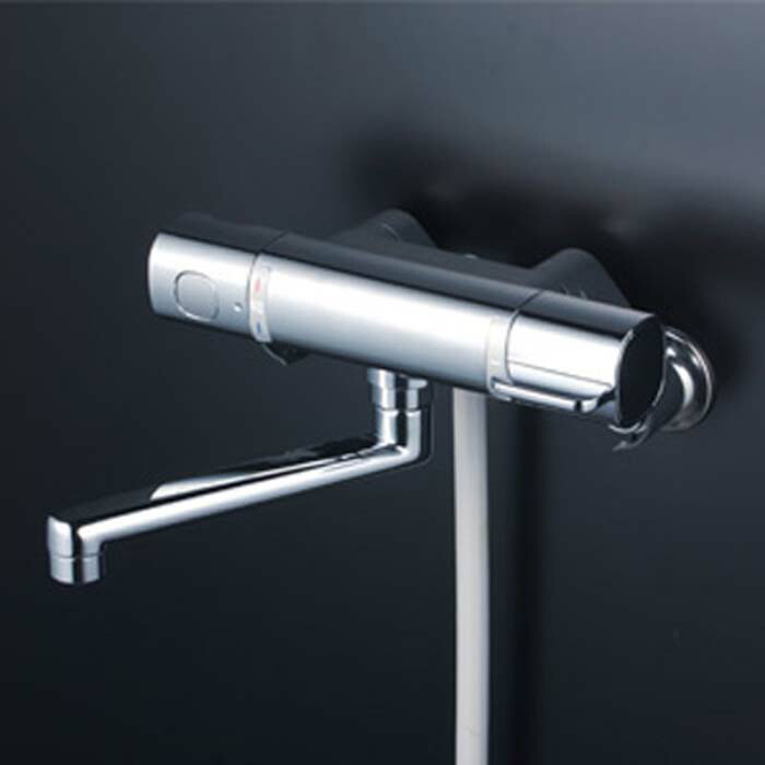 (LINEクーポン有)KVK FTB100KR3T サーモスタット式シャワー(300mmパイプ付)(代引不可)