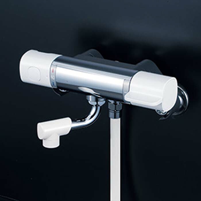 (LINEクーポン有)KVK FTB100KWKCPF8 サーモスタット式シャワー(最高出湯温度規制)(寒冷地用)(代引不可)|住設と電材の洛電マート
