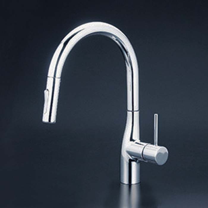 【新品】パナソニック ラウンドネック水栓 クロムメッキJUAKM6061EP Panasonic（パナソニック） 水栓金具 ラウンドネック水栓 一般地仕様