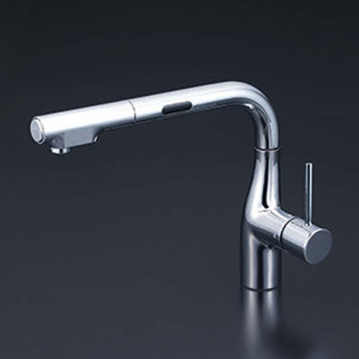 楽天市場】KVK ビルトイン浄水器用シングルシャワー付混合栓 センサー