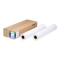 (LINEクーポン有)EPSON EPPP90A2 普通紙ロール厚手 坪量90g/m2･厚さ0.11mm 420mm(A2サイズ)幅×50m 2インチ紙管 2本入