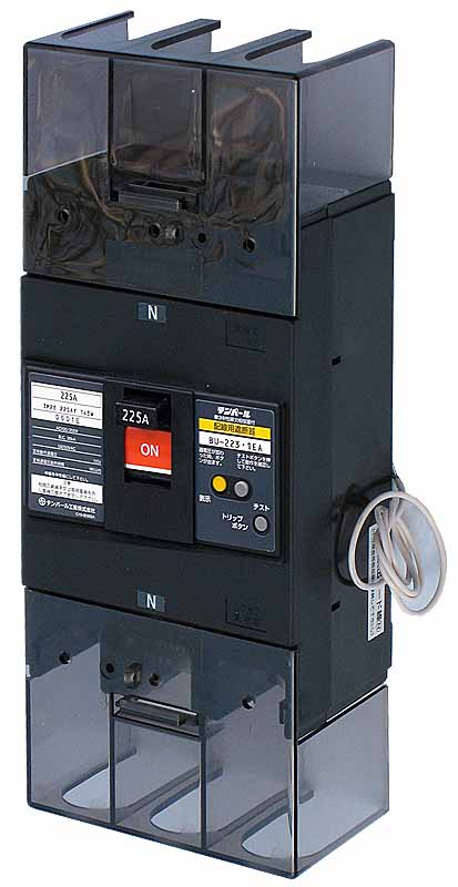 (LINEクーポン有)テンパール工業 BU22301EA20V 単3中性線欠相保護付 配線用遮断器 200A|住設と電材の洛電マート