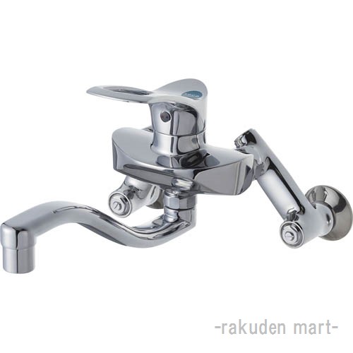 (LINEクーポン有)三栄水栓 SANEI K1712EAK-3U-13 シングル混合栓 キッチン用