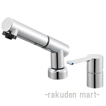 (LINEクーポン有)三栄水栓 SANEI K37510JKZ-13 シングルスプレー混合栓（洗髪用） 洗面所用