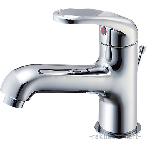 (LINEクーポン有)三栄水栓 SANEI K4710PJV-13 シングルワンホール洗面混合栓 洗面所用