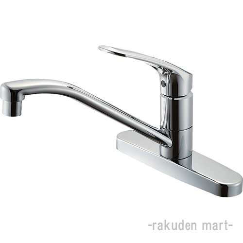 (LINEクーポン有)三栄水栓 SANEI K676EV-13 シングル台付混合栓 キッチン用