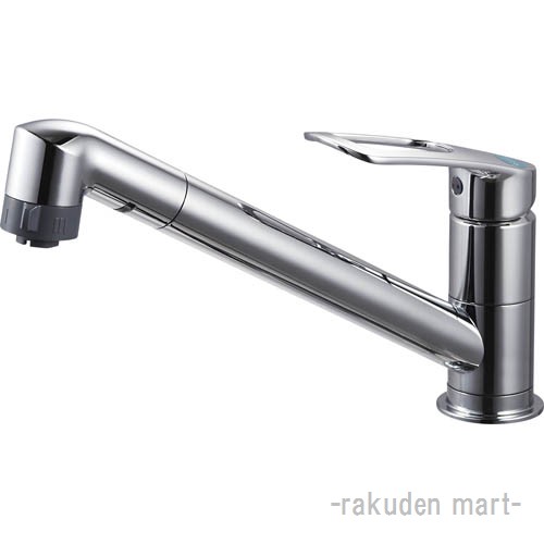 (LINEクーポン有)三栄水栓 SANEI K8711MEJK-13 シングルワンホール切替シャワー混合栓 キッチン用