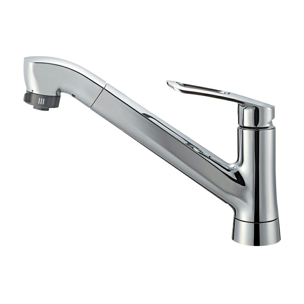 (LINEクーポン有)三栄水栓 K87121E2TJK-13 シングルワンホールスプレー混合栓 SANEI